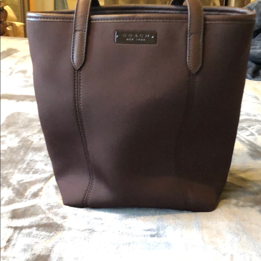 Brown Coach Nylon Bag- Like New